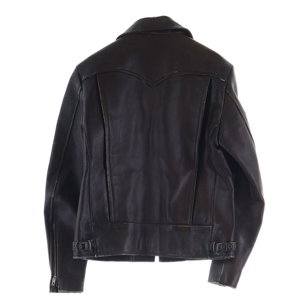 Levi's(リーバイス) カウレザー シングルライダースジャケット ブラウン J34140