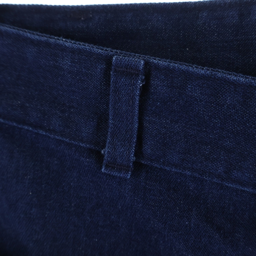 NO BRAND(ノーブランド) SEAFERER ユーティリティ ブーツカットデニムセーラーパンツ インディゴ