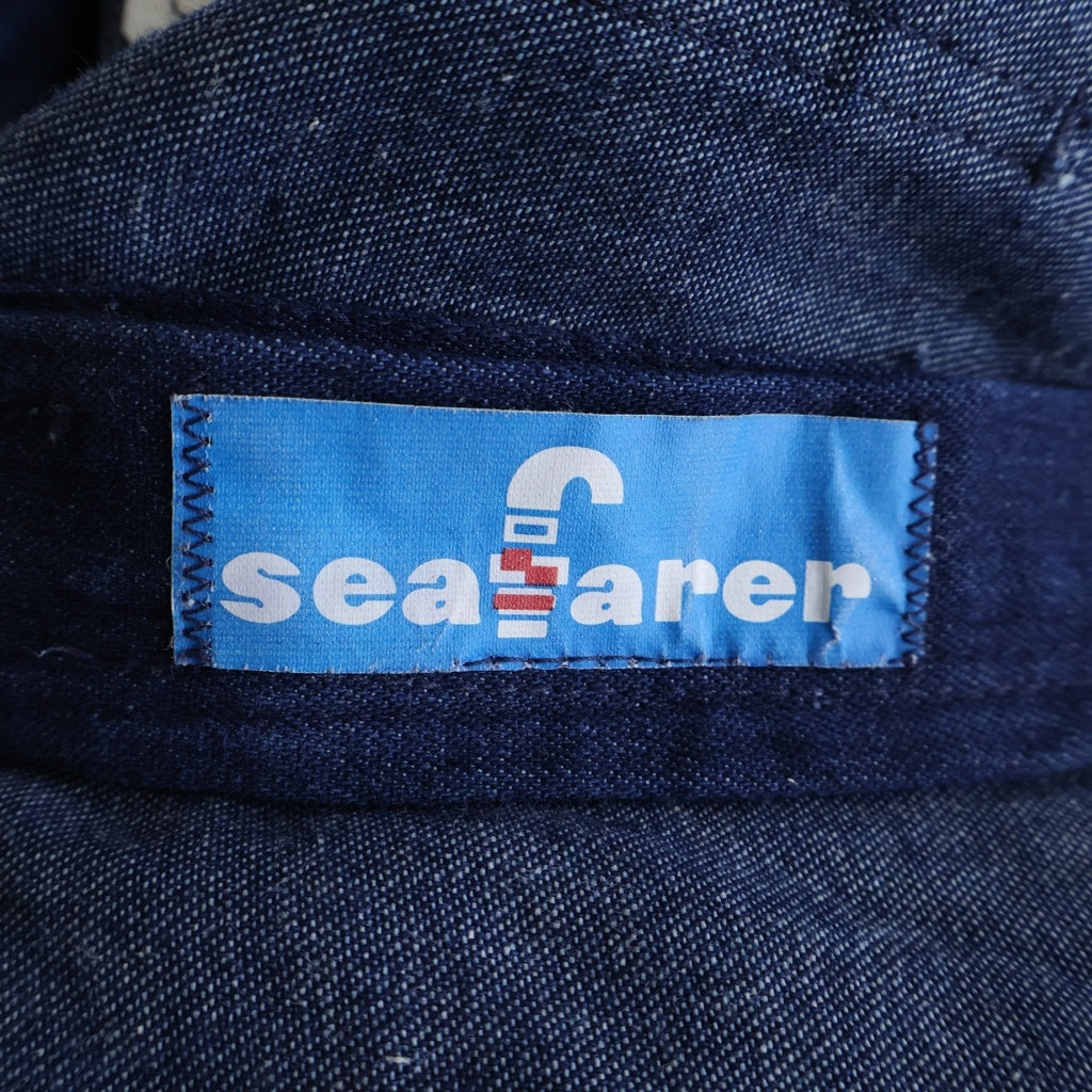 NO BRAND(ノーブランド) SEAFERER ユーティリティ ブーツカットデニムセーラーパンツ インディゴ