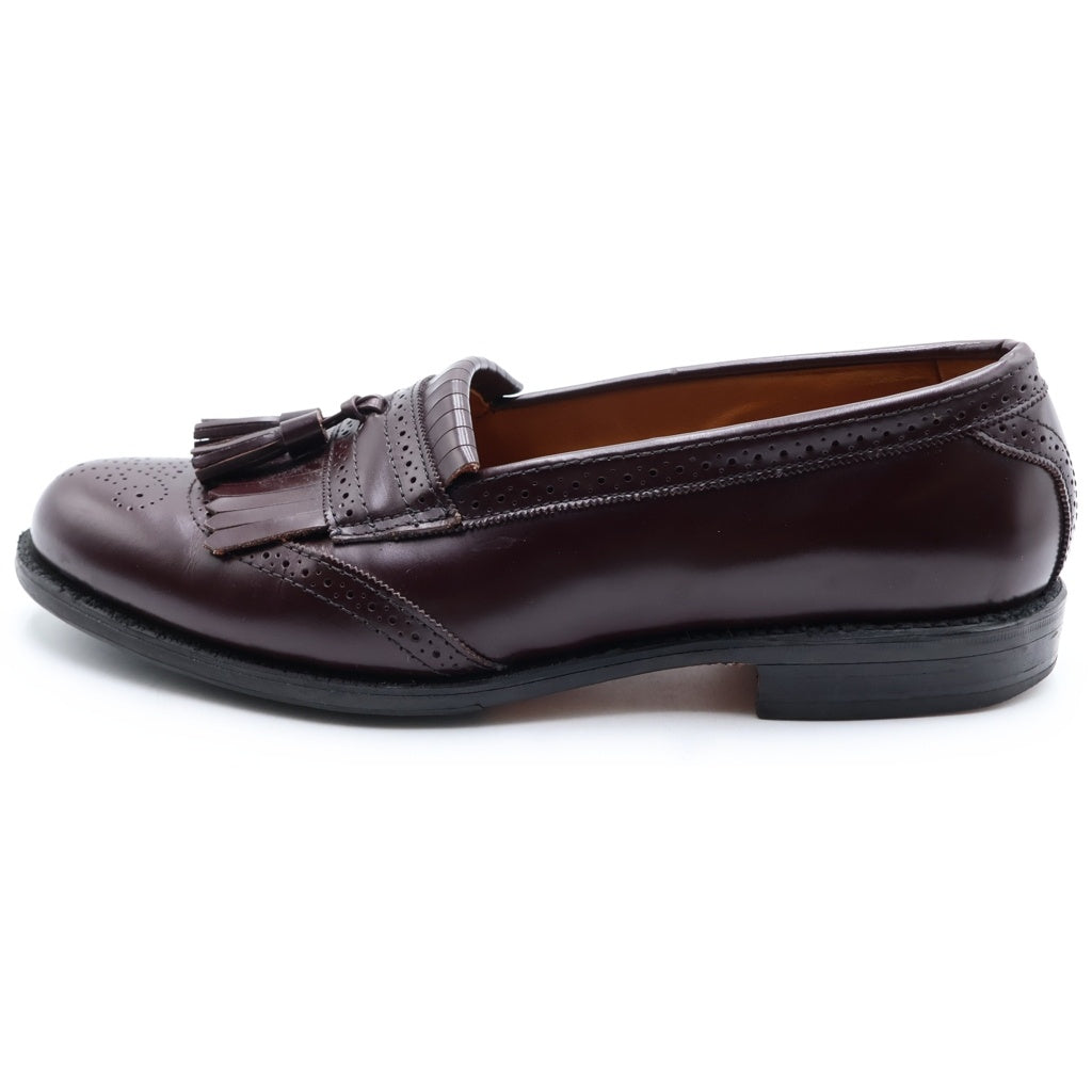 Alden(オールデン) ウィングチップ キルトタッセルローファー ブラウン