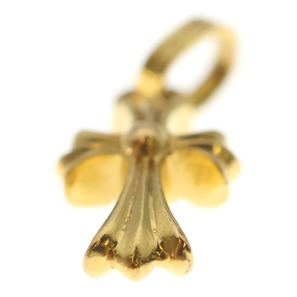 CHROME HEARTS(クロムハーツ) 22K CRS BBYFAT P/DIA ベイビーファットクロス PAVEダイヤ ペンダントトップ ゴールド BCA035