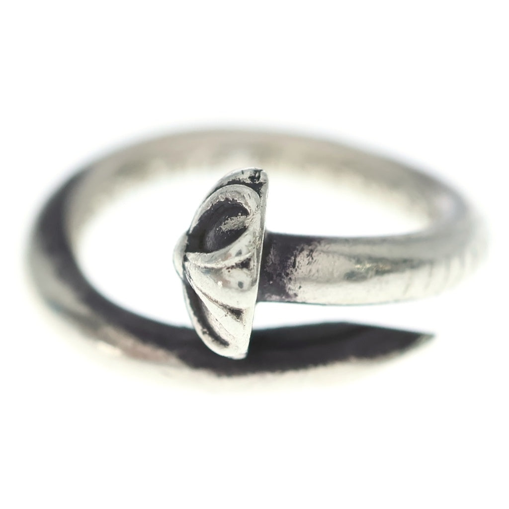 CHROME HEARTS(クロムハーツ) NAIL CRSBALL ネイル クロスボール リング シルバー BCA349