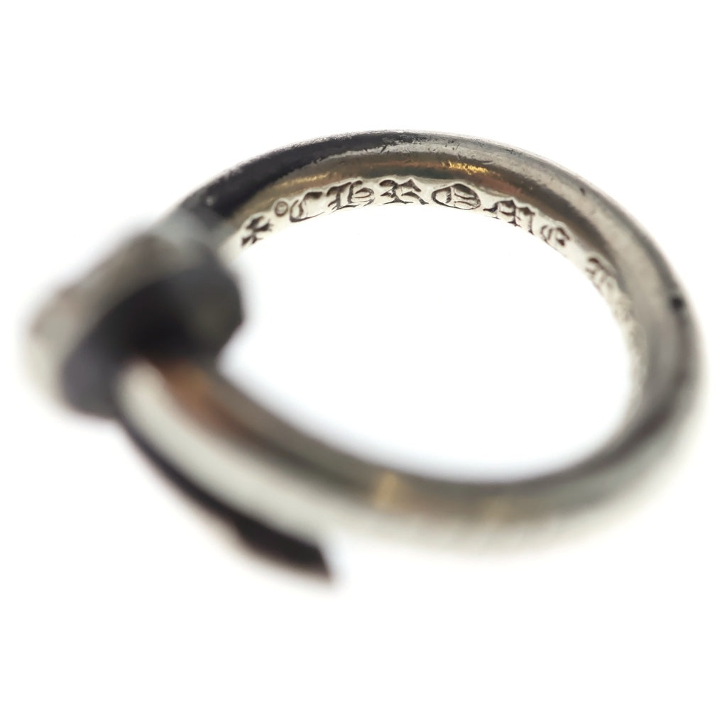 CHROME HEARTS(クロムハーツ) NAIL CRSBALL ネイル クロスボール リング シルバー BCA349