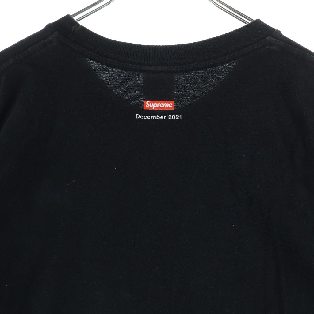 SUPREME(シュプリーム) 21AW Spend It Tee ドルグラフィックプリント半袖Tシャツ ブラック カットソー