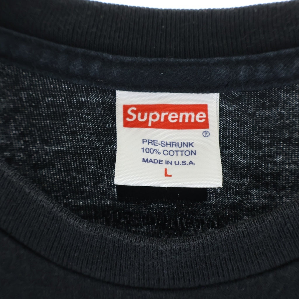 SUPREME(シュプリーム) 21AW Spend It Tee ドルグラフィックプリント半袖Tシャツ ブラック カットソー