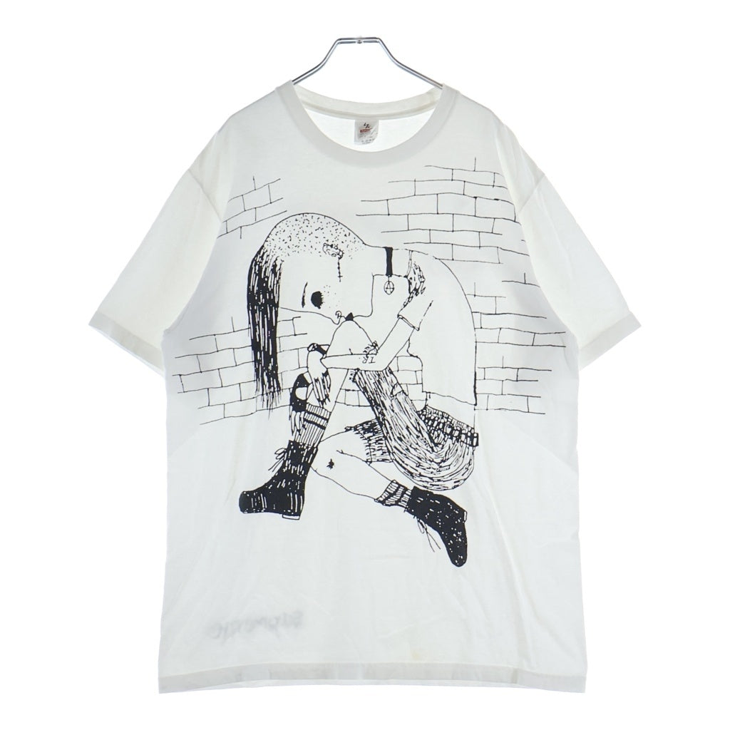 SUPREME(シュプリーム) 25AW ×Ys BY YOHJI YAMAMOTO Thinker S/S Tee ワイズ バイ ヨウジヤマモト シンカープリント クルーネック半袖カットソーTシャツ ホワイト