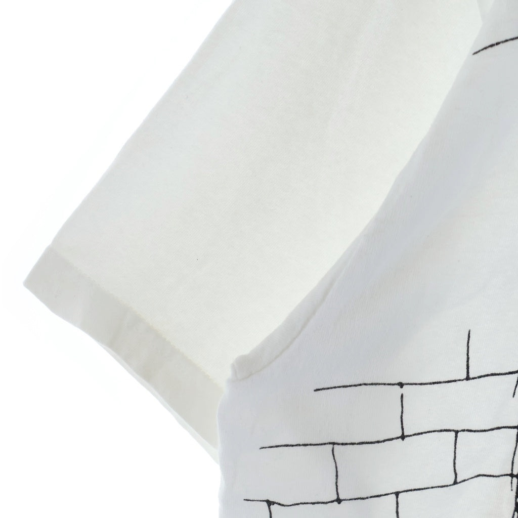 SUPREME(シュプリーム) 25AW ×Ys BY YOHJI YAMAMOTO Thinker S/S Tee ワイズ バイ ヨウジヤマモト シンカープリント クルーネック半袖カットソーTシャツ ホワイト