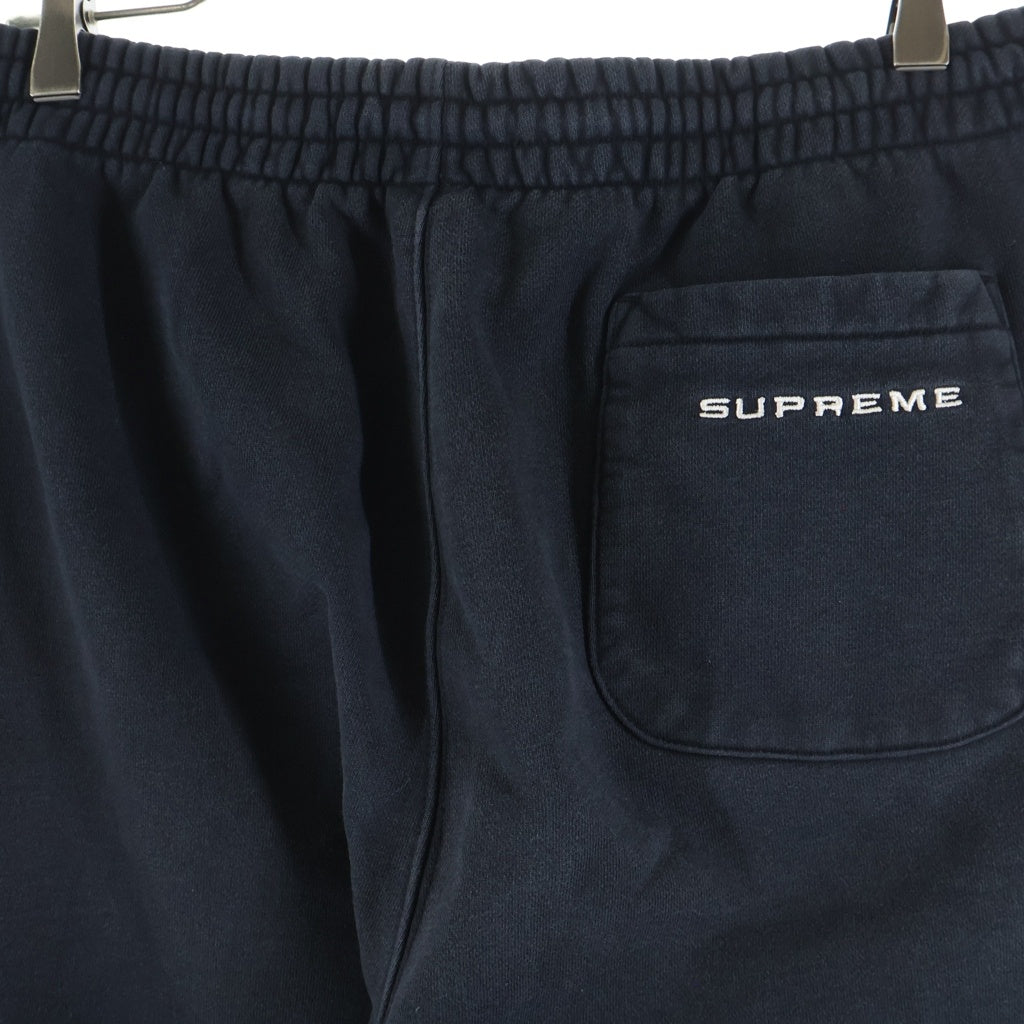 SUPREME(シュプリーム) 24SS× NIKE Sweatpant ナイキ ロゴ刺繍 スウェットパンツ ブラック FQ0768-010