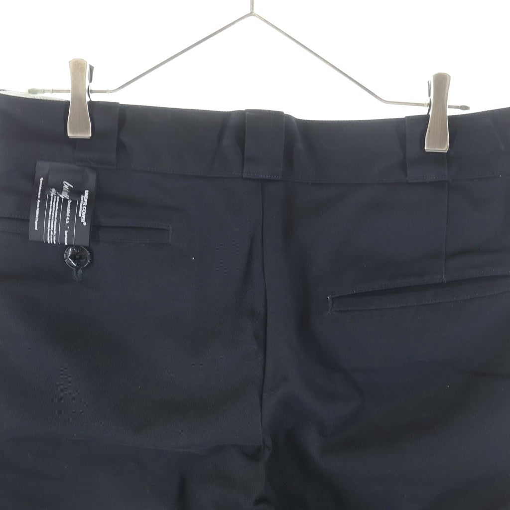 UNDERCOVER(アンダーカバー) ×Dickies T/C ツイルワークショーツ ハーフパンツ ブラック UC1F4509