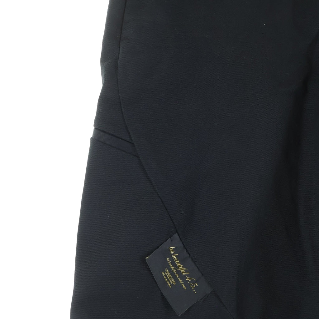 UNDERCOVER(アンダーカバー) ×Dickies T/C ツイルワークショーツ ハーフパンツ ブラック UC1F4509