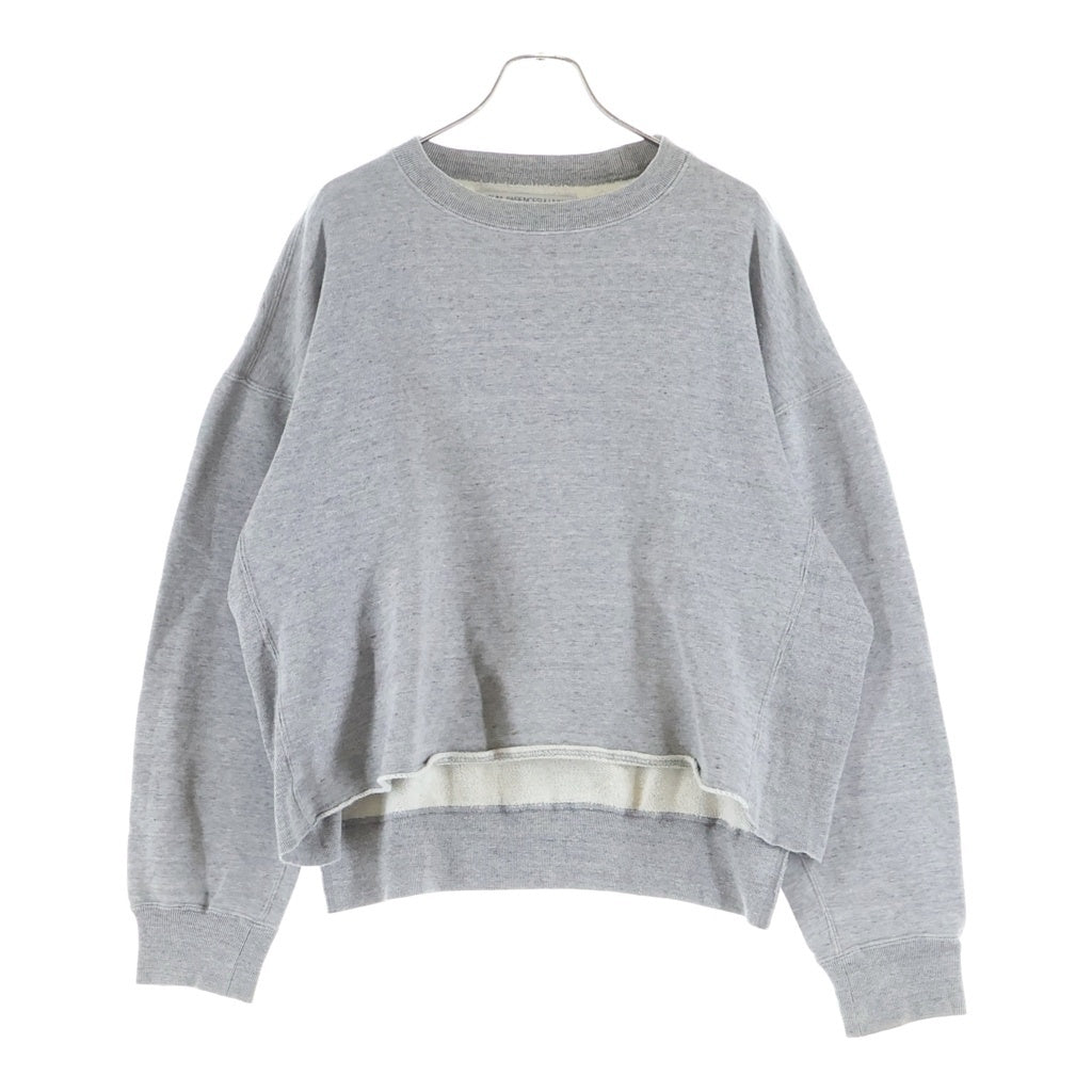 JOHN LAWRENCE SULLIVAN(ジョンローレンスサリバン) COTTON CREW NECK SWEAT コットンクルーネックスウェットトレーナー グレー