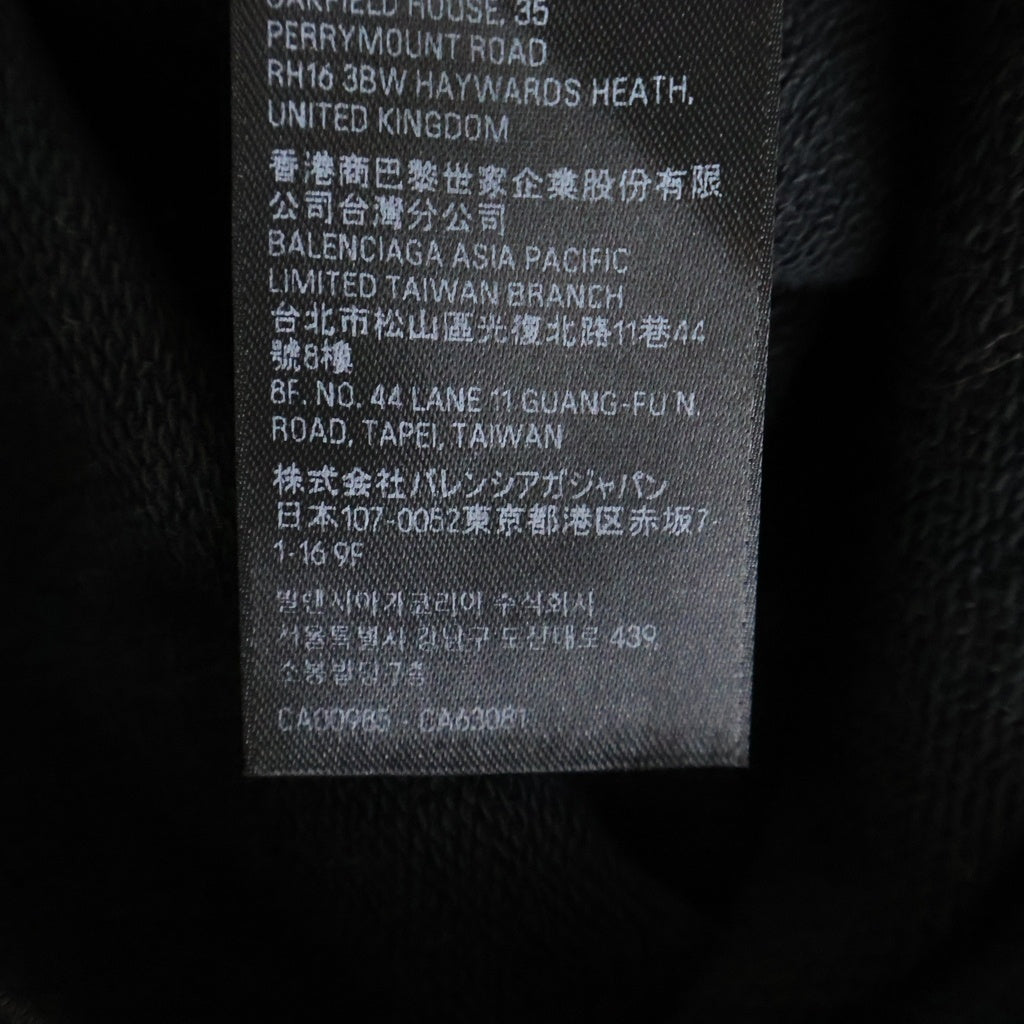 BALENCIAGA(バレンシアガ) フード付き プルオーバー ワンピース ブラック 739031 TOVS1 レディース