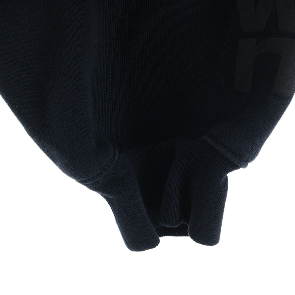 ALEXANDER WANG(アレキサンダーワン) クロップド丈 プルオーバーパーカー ブラック CA00985 レディース