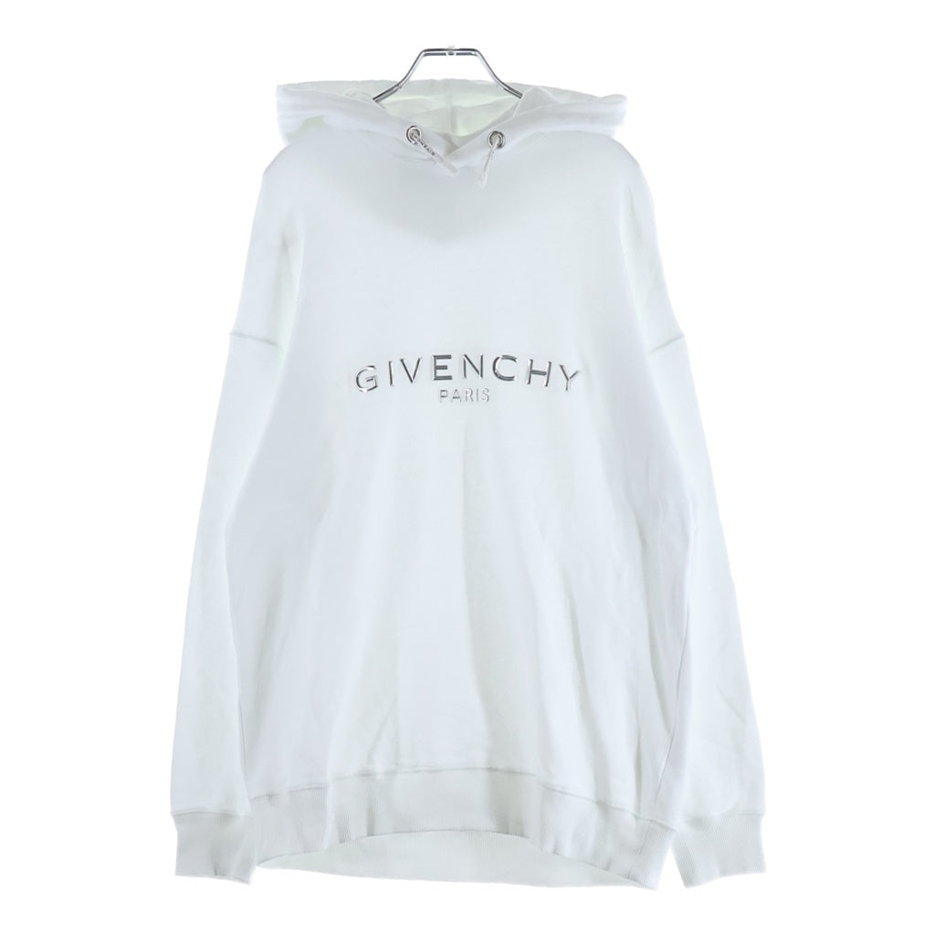 GIVENCHY(ジバンシィ) メタルロゴ パーカー フーディー ホワイト BMJ06R30AF レディース