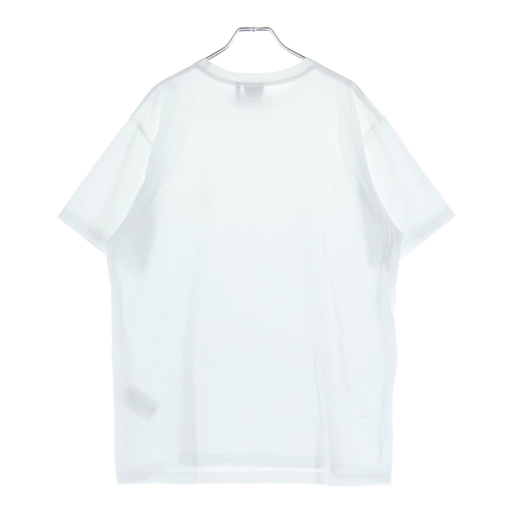 DIOR(ディオール) 26SS ロゴ刺繍半袖Tシャツ カットソー ホワイト 683J606A0677