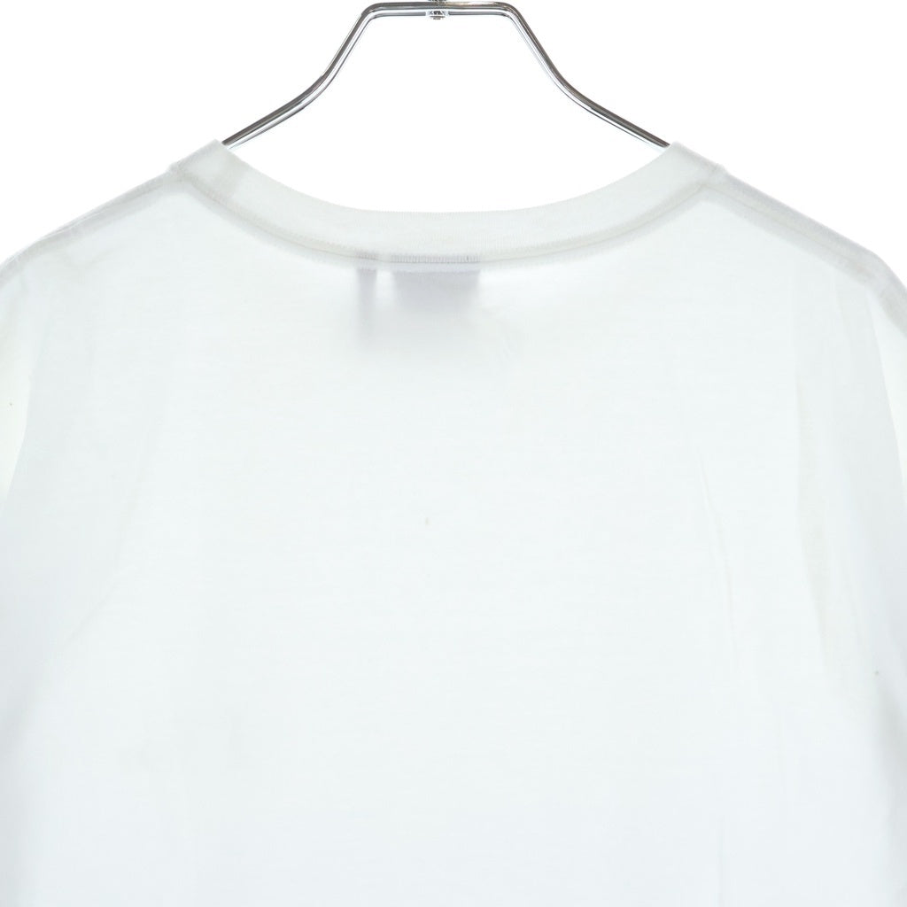 DIOR(ディオール) 26SS ロゴ刺繍半袖Tシャツ カットソー ホワイト 683J606A0677
