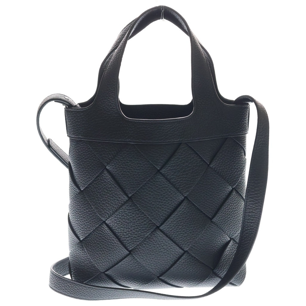 BOTTEGA VENETA(ボッテガヴェネタ) スモール ディアゴ レザーキルティング2WAYトートバッグ ショルダーバック ブラック レディース