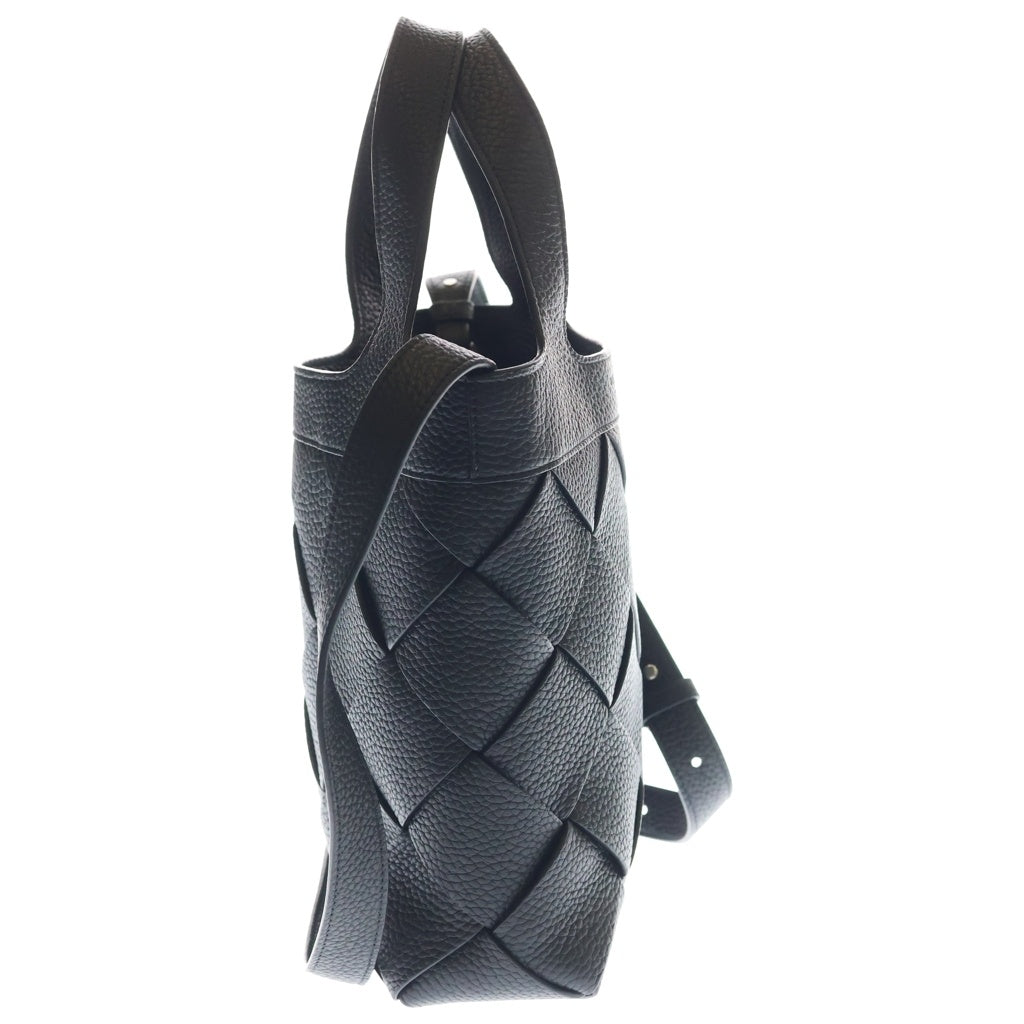 BOTTEGA VENETA(ボッテガヴェネタ) スモール ディアゴ レザーキルティング2WAYトートバッグ ショルダーバック ブラック レディース