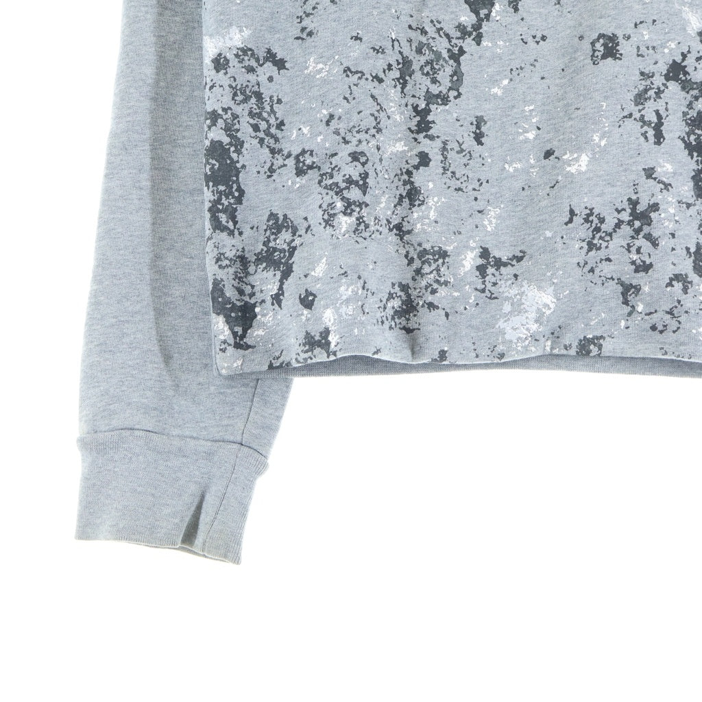 BALENCIAGA(バレンシアガ) 15AW ペイント加工 クルーネックスウェット トレーナー グレー 394093 TOK34