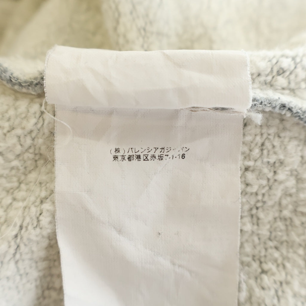 BALENCIAGA(バレンシアガ) 15AW ペイント加工 クルーネックスウェット トレーナー グレー 394093 TOK34