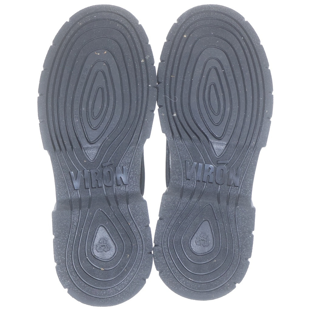 VIRON(ヴィロン) Apple Boots 1992 Appleskin アンクルブーツ ヒールブーツ ブラック
