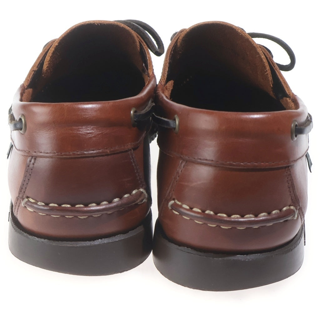 PARABOOT(パラブーツ) BARTH バース レザーデッキシューズ ブラウン 0408