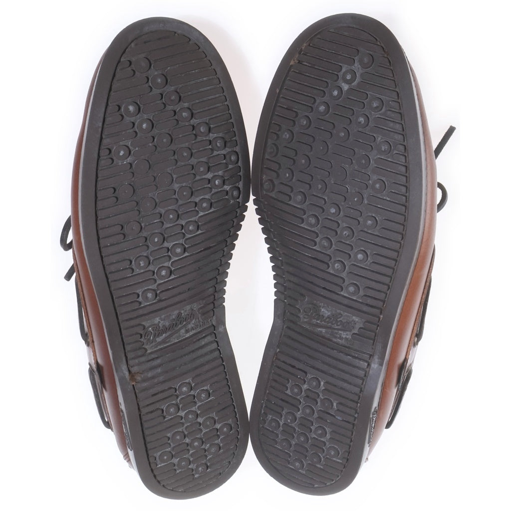 PARABOOT(パラブーツ) BARTH バース レザーデッキシューズ ブラウン 0408