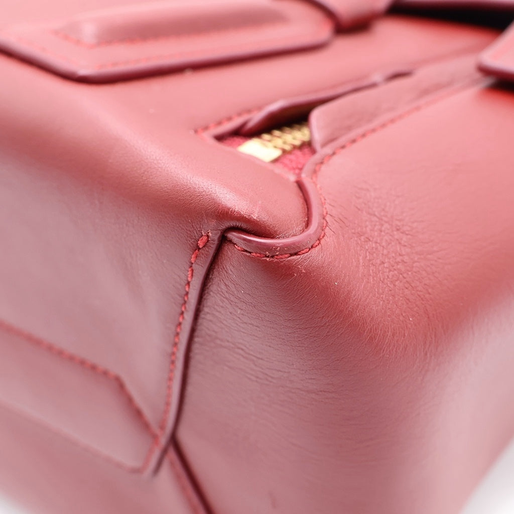 3.1 Phillip Lim(スリーワンフィリップリム) PASHLI パシュリ レザーハンドバック ショルダーバック レッド AS21B227SIXW レディース