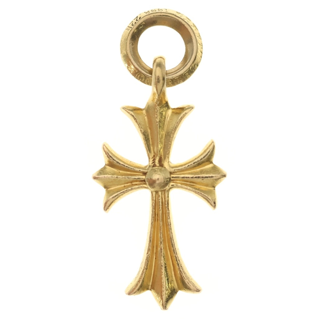 CHROME HEARTS(クロムハーツ) 22K TINY CH CROSS タイニーCHクロス ペンダントトップ ゴールド BCA051