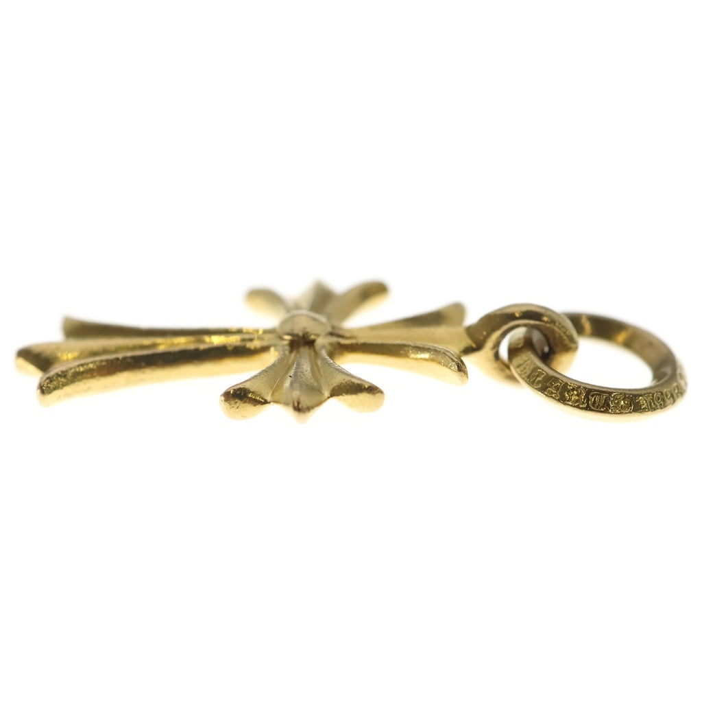 CHROME HEARTS(クロムハーツ) 22K TINY CH CROSS タイニーCHクロス ペンダントトップ ゴールド BCA051