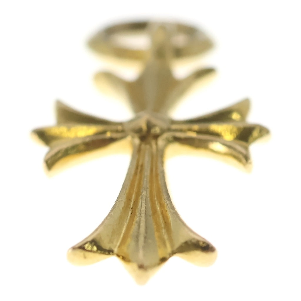CHROME HEARTS(クロムハーツ) 22K TINY CH CROSS タイニーCHクロス ペンダントトップ ゴールド BCA051