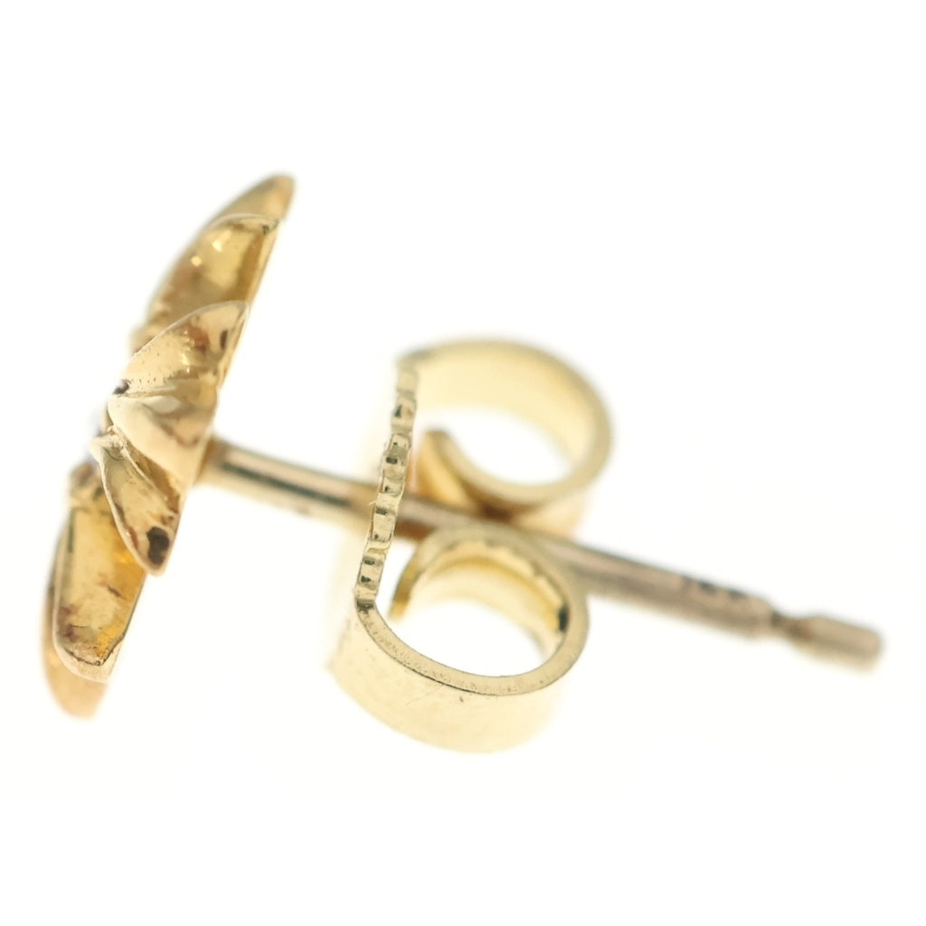 CHROME HEARTS(クロムハーツ) 22K CH PLUS 1DIA STUD CHプラス スタッドピアス ゴールド