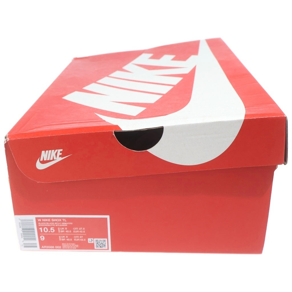 NIKE(ナイキ) Shox TL Black and Max Orange ショックス TL ブラック アンド マックスオレンジ US10.5/27cm ブラック