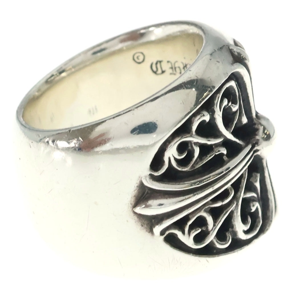 CHROME HEARTS(クロムハーツ) CLASSIC OVAL クラシックオーバルクロス リング シルバー BCA340