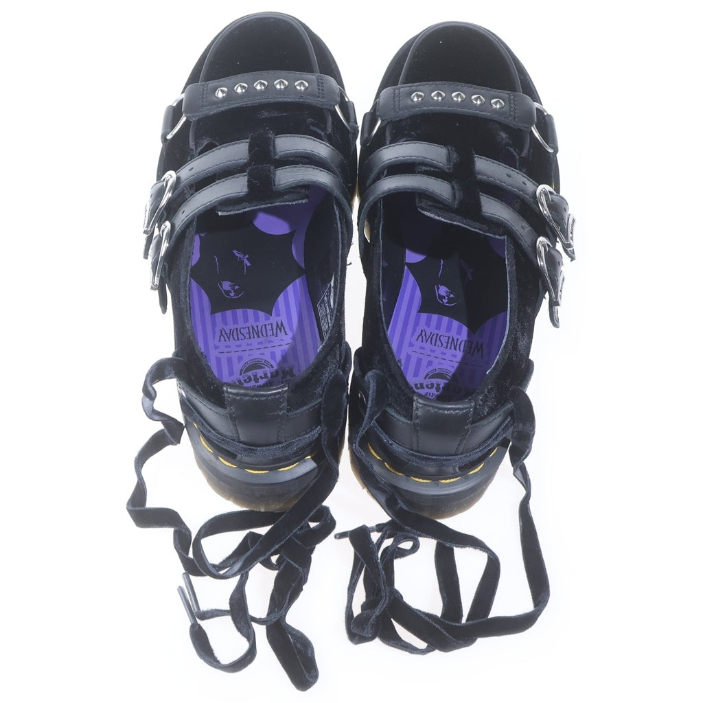 Dr.Martens(ドクターマーチン) ×WEDNESDAY QUAD RAMSEY ウェンズデークリーパーシューズ ブラック
