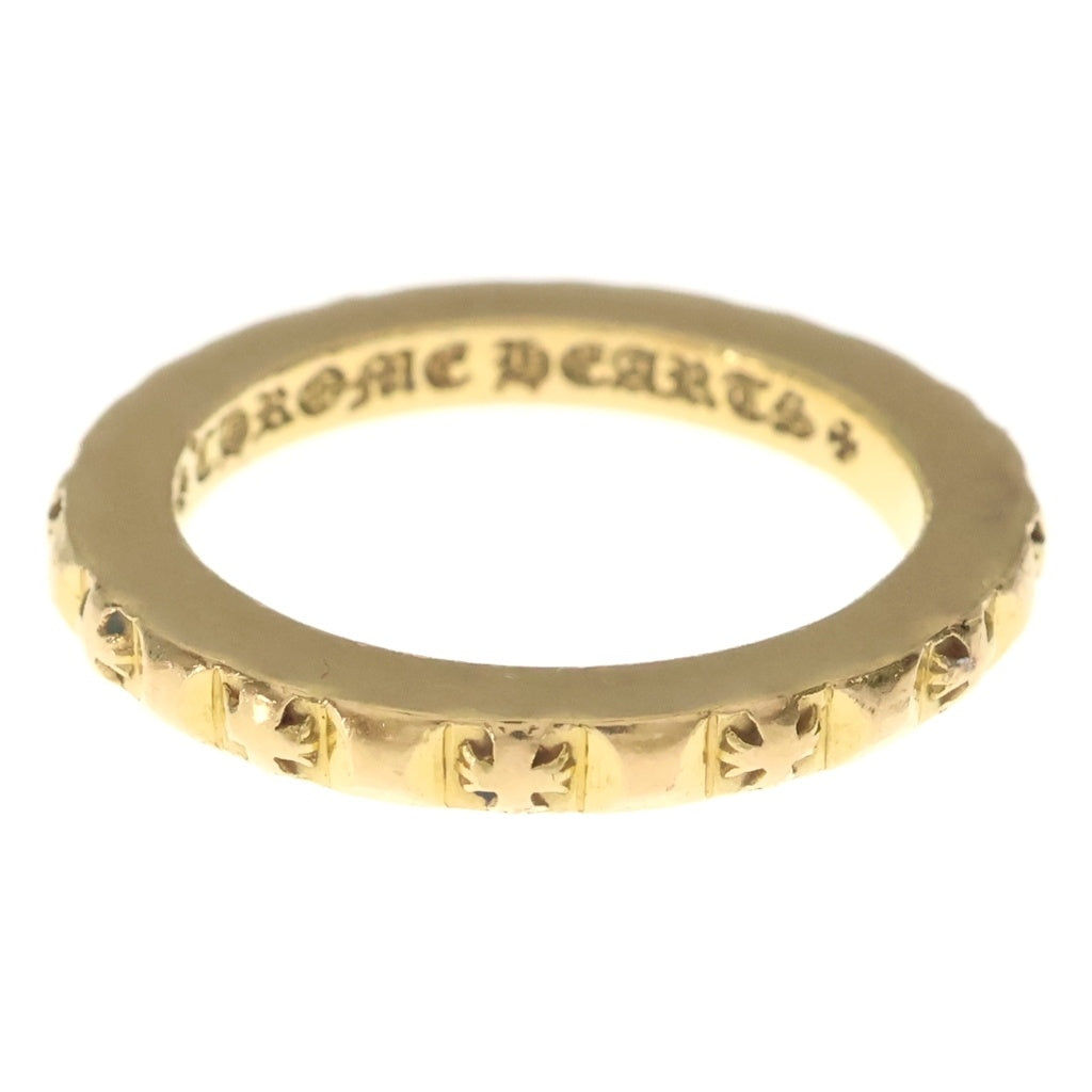 CHROME HEARTS(クロムハーツ) 22k TFP PNK PLS トゥルーファッキンパンク CHプラス リング ゴールド
