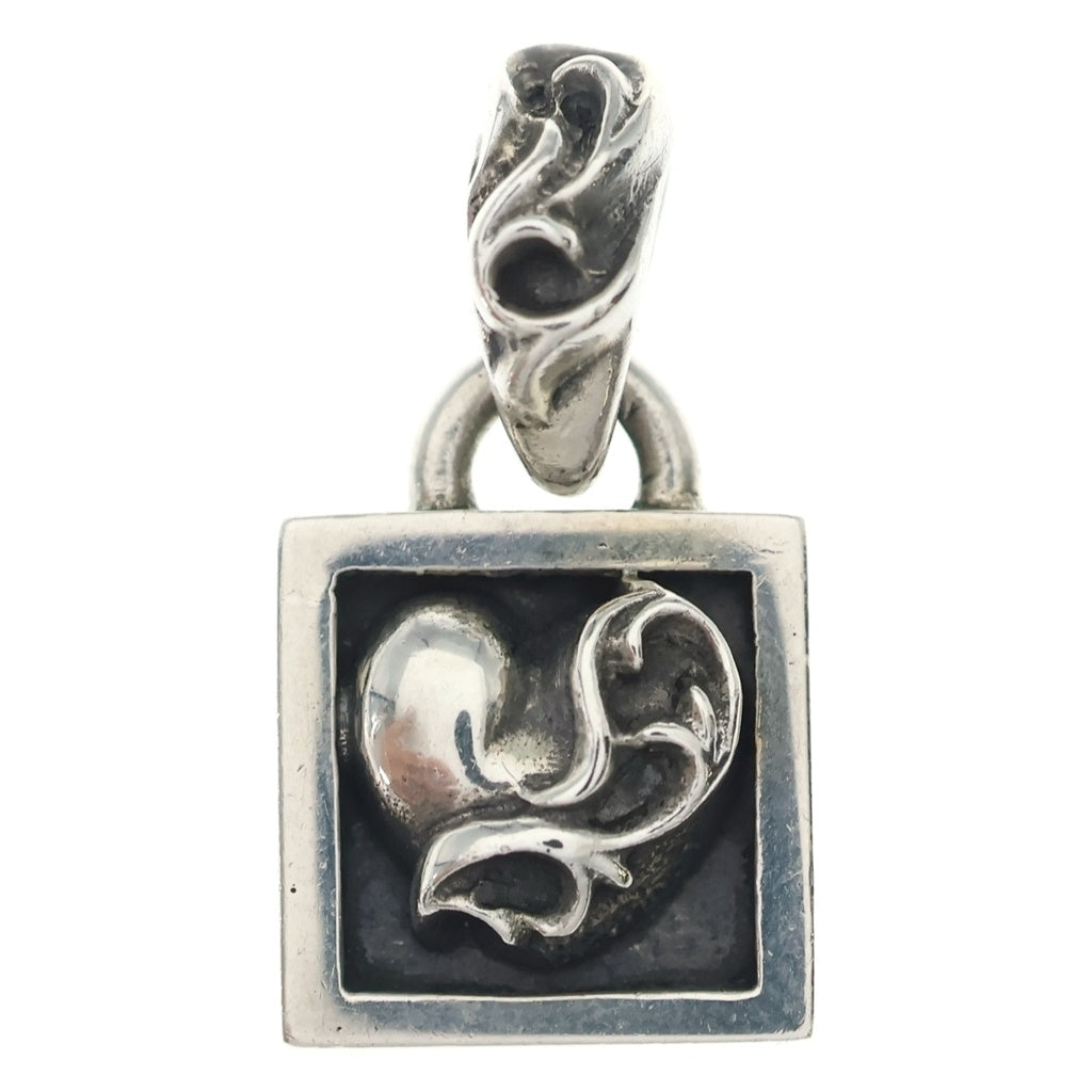 CHROME HEARTS(クロムハーツ) FRAMED HEART フレームドハート チャーム ペンダントトップ シルバー BCA273