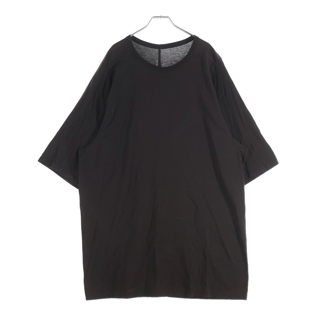 Rick Owens(リックオウエンス) 25AW ジャンボシルエット 半袖Tシャツ カットソー ブラウン RU02E1274-JA