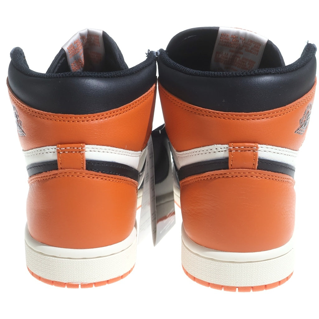 NIKE(ナイキ) AIR JORDAN 1 RETRO HIGH OG SHATTERED BACKBOARD エアジョーダン1 ハイカットスニーカー US7.5/25.5cm DZ5485-008