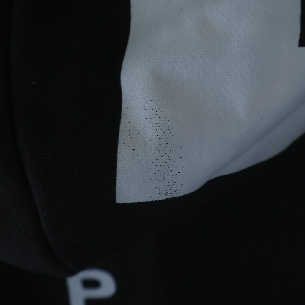YORI SPORT(ヨリ スポーツ) JAPAN EXCLUSIVE 5 STRIPE ZIP UP ロゴプリントジップアップパーカー フーディー ブラック/ブルー
