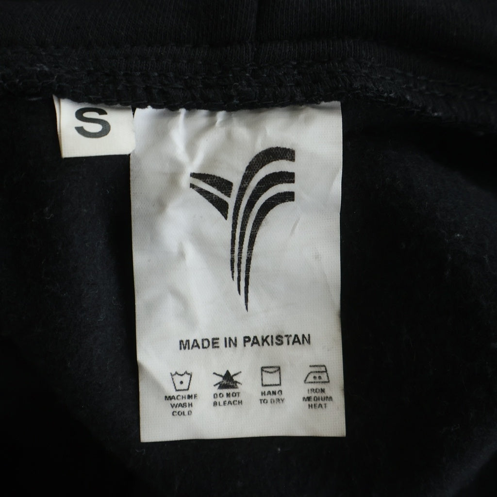 YORI SPORT(ヨリ スポーツ) JAPAN EXCLUSIVE 5 STRIPE ZIP UP ロゴプリントジップアップパーカー フーディー ブラック/ブルー