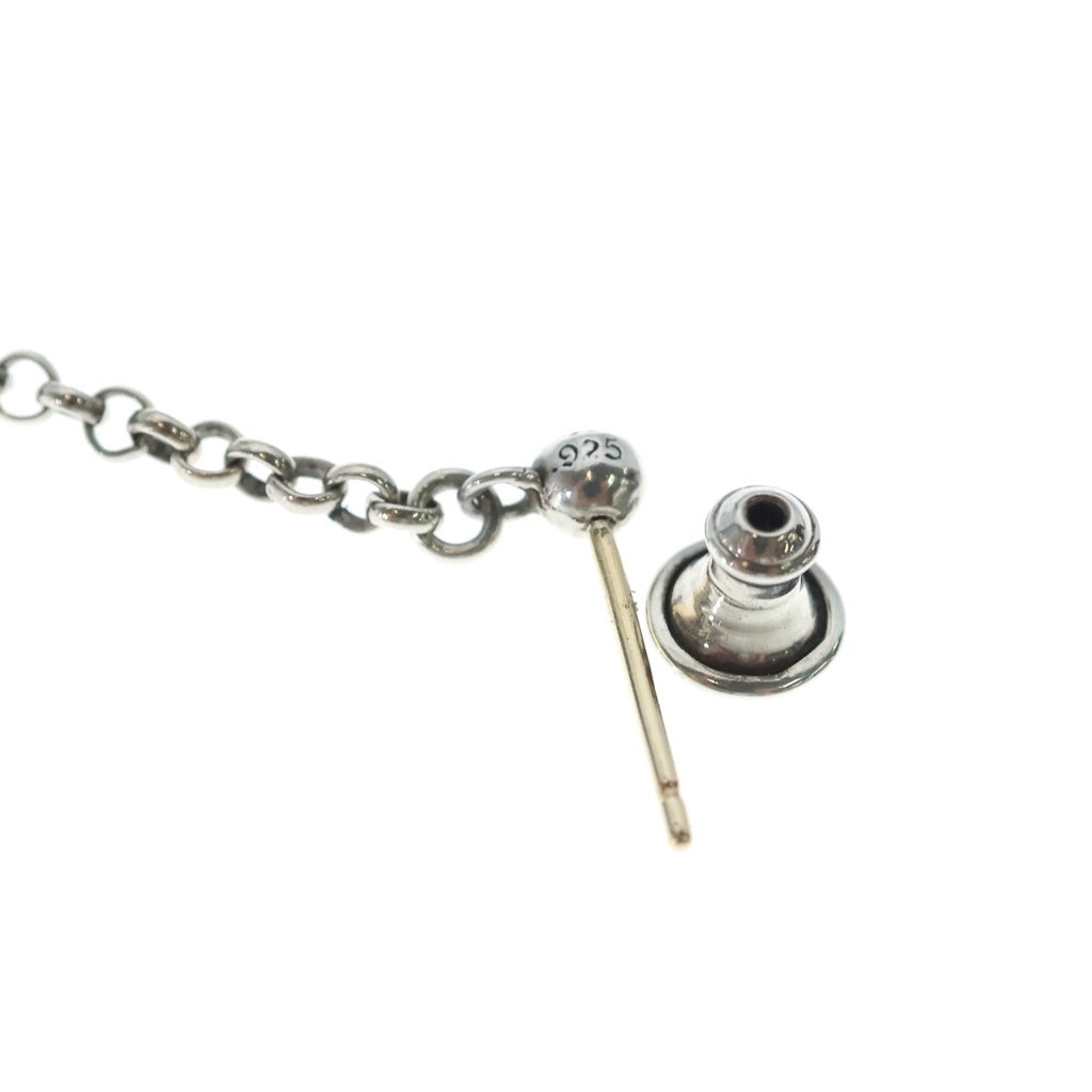 CHROME HEARTS(クロムハーツ) CHAIN SPIKE DROP チェーンスパイク ドロップピアス シルバー