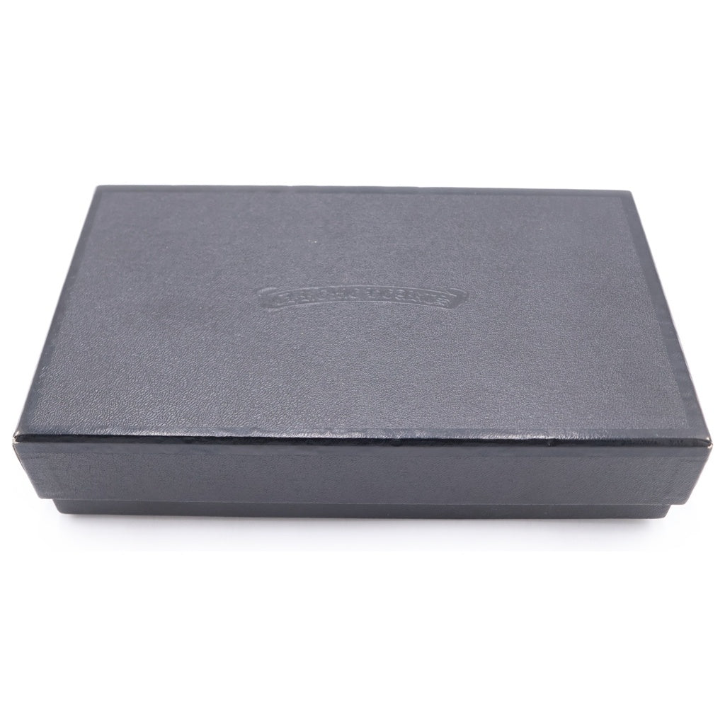 CHROME HEARTS(クロムハーツ) WAVE ウェーブ レザーウォレット 財布 ブラックBCA375