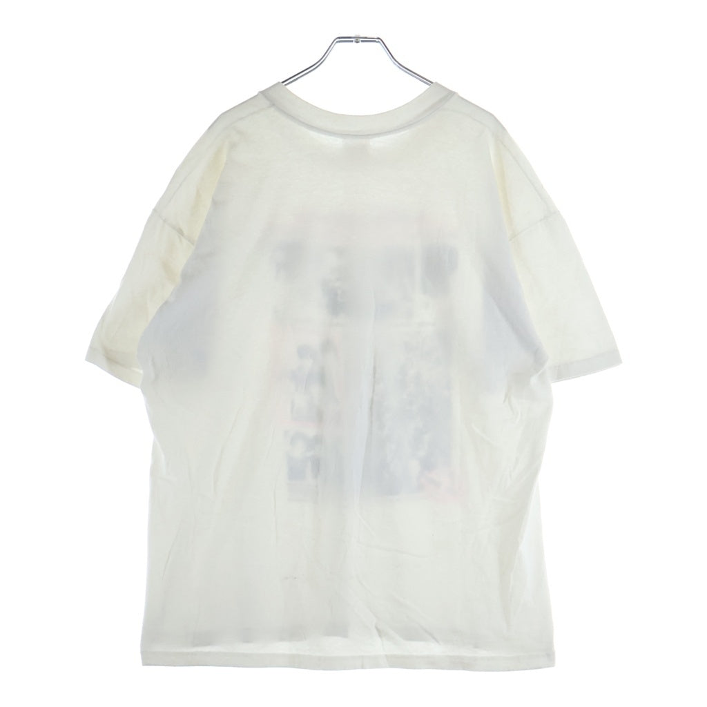 VINTAGE(ヴィンテージ) 80S BEATLES NEWSPAPER TEE ヴィートルズ ニュースペーパープリント クルーネック 半袖カットソーTシャツ ホワイト