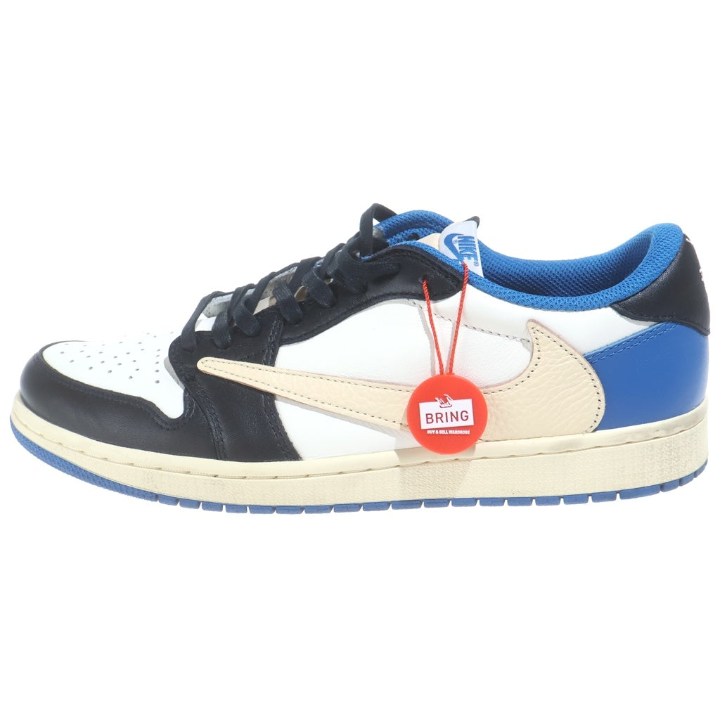 NIKE(ナイキ) ×TRAVIS SCOTT FRAGMENT DESIGN AIR JORDAN 1 LOW OG SP DM7866-140 エアジョーダン1 ローカットスニーカー ブルー