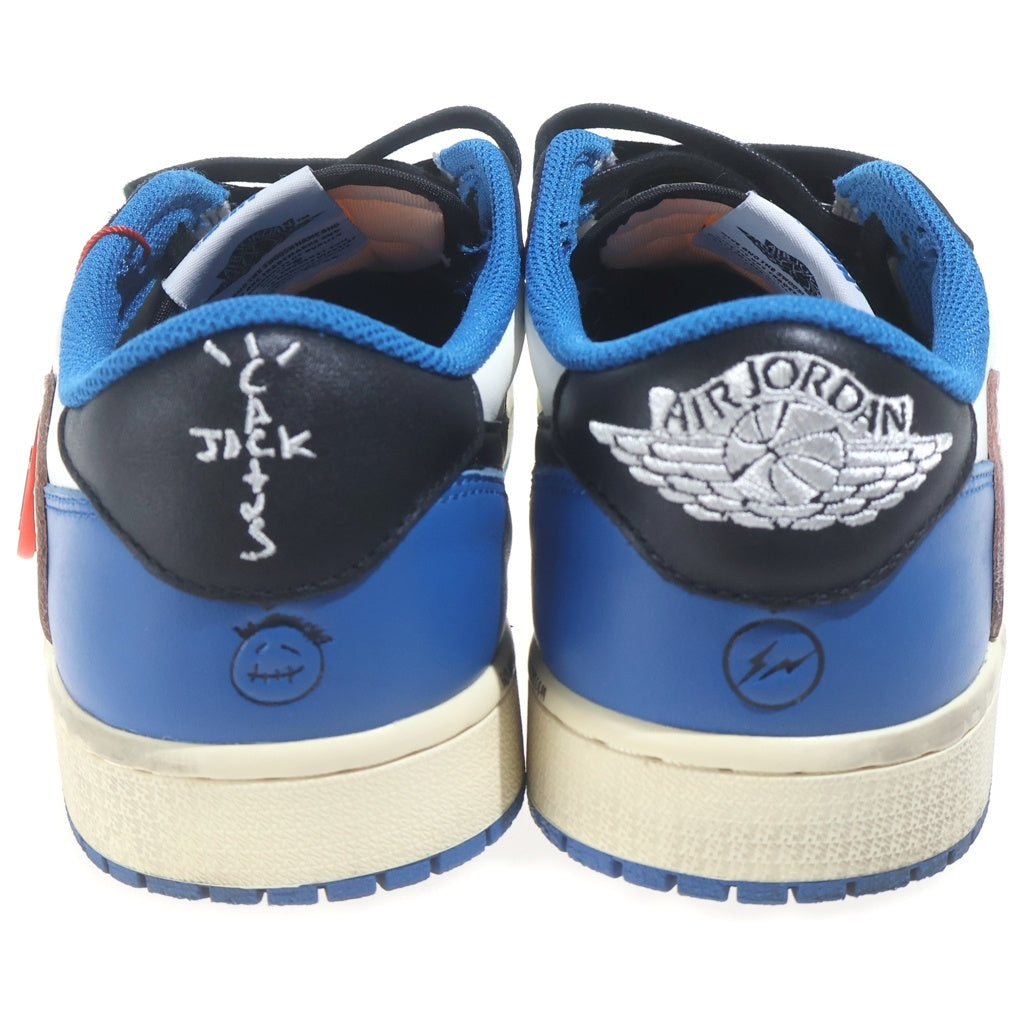 NIKE(ナイキ) ×TRAVIS SCOTT FRAGMENT DESIGN AIR JORDAN 1 LOW OG SP DM7866-140 エアジョーダン1 ローカットスニーカー ブルー