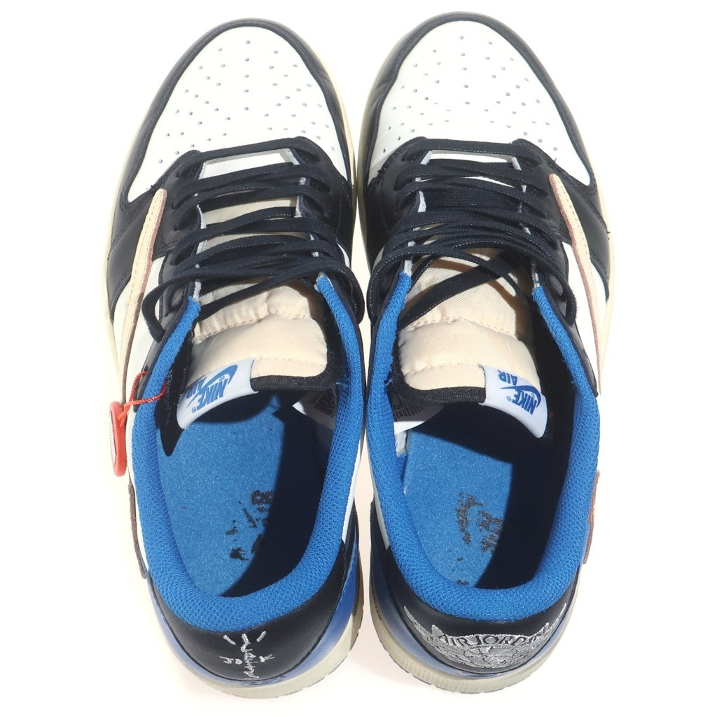 NIKE(ナイキ) ×TRAVIS SCOTT FRAGMENT DESIGN AIR JORDAN 1 LOW OG SP DM7866-140 エアジョーダン1 ローカットスニーカー ブルー