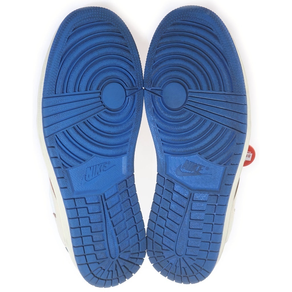 NIKE(ナイキ) ×TRAVIS SCOTT FRAGMENT DESIGN AIR JORDAN 1 LOW OG SP DM7866-140 エアジョーダン1 ローカットスニーカー ブルー