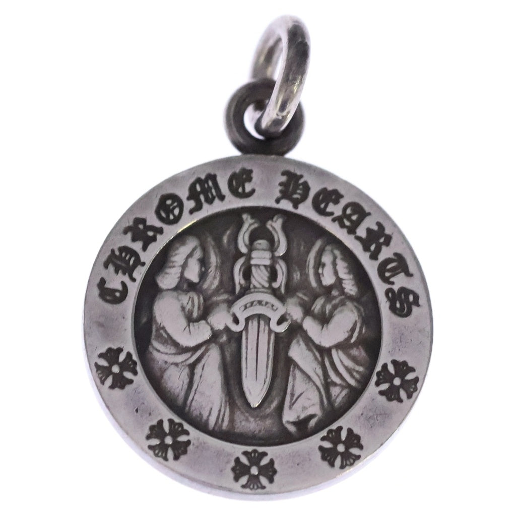 CHROME HEARTS(クロムハーツ) CHRM ANGL MDL V2 エンジェルメダルチャーム ペンダントトップ シルバーBCA229 -