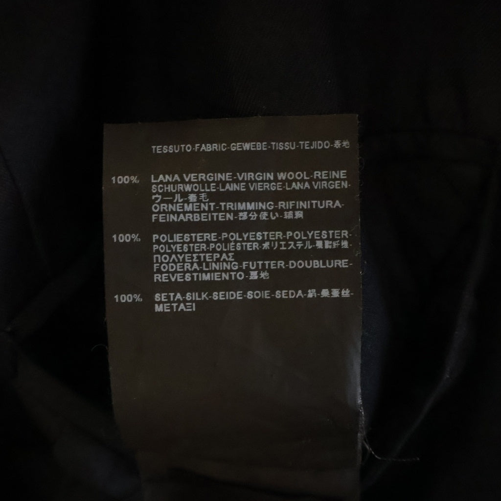 SAINT LAURENT PARIS(サンローランパリ) 13年 エディ期 サテンラペル スモーキング燕尾ジャケット ブラック 343465 YM39M